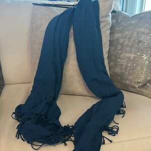 Blue scarf. Purchased in Italy.